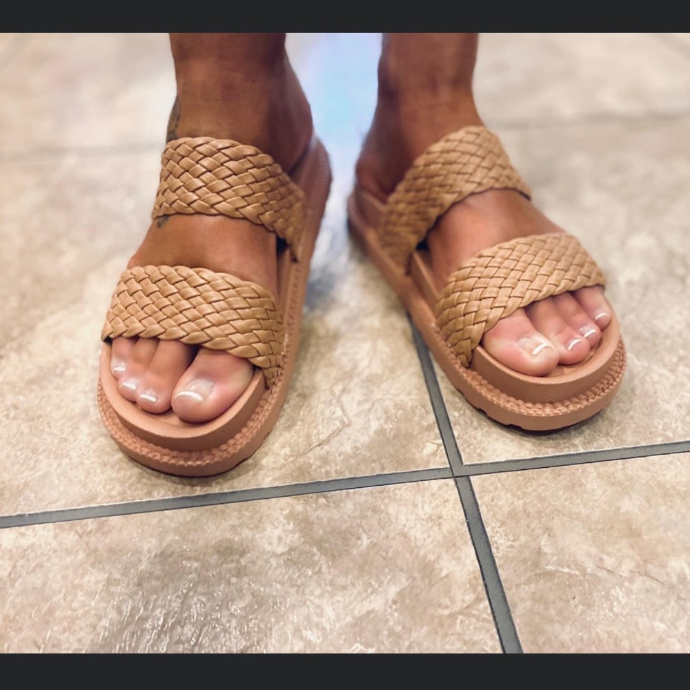ANNA Slide on Sandals